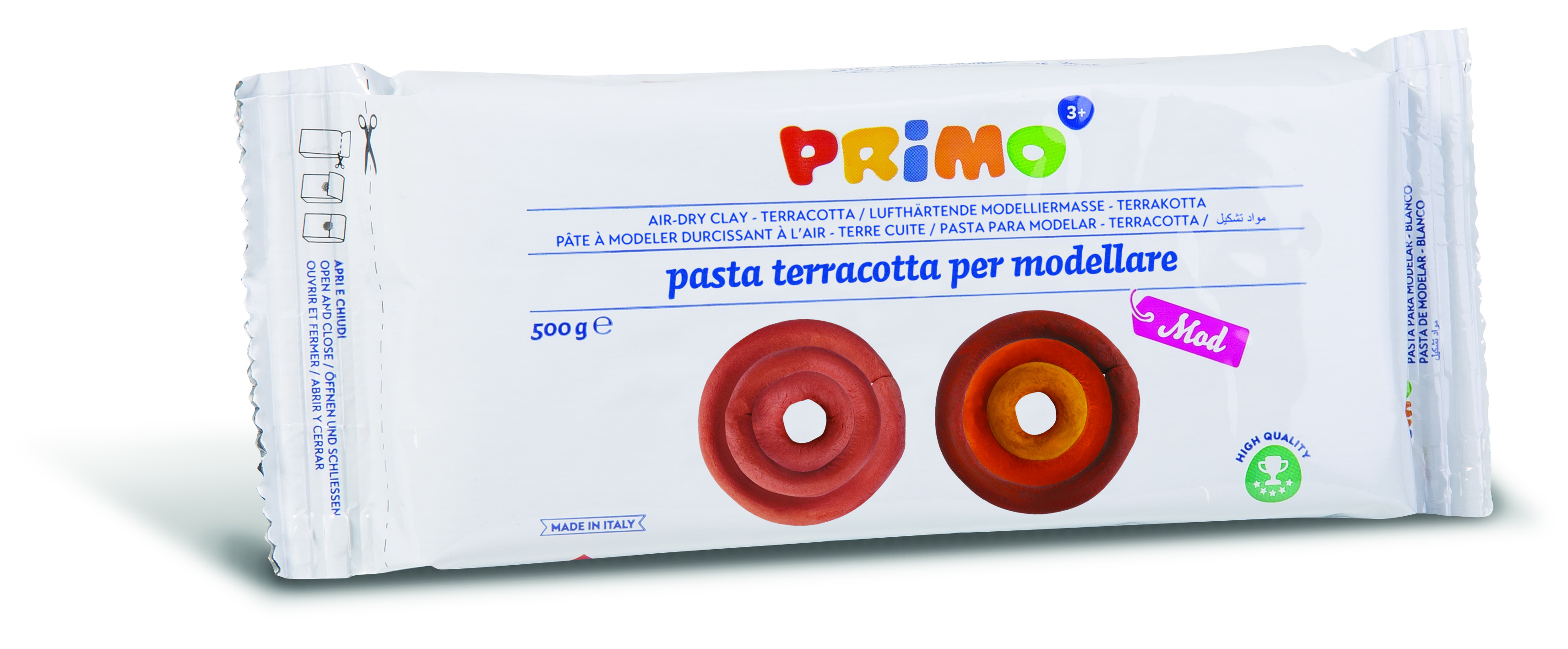 Augusto Berni SPA - PASTA DA MODELLARE PRIMO TERRACOTTA